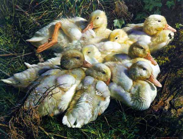 Reproductions of Carl Brenders Paintings In Mixed Company Reproductions of Carl Brenders Paintings In Mixed Company